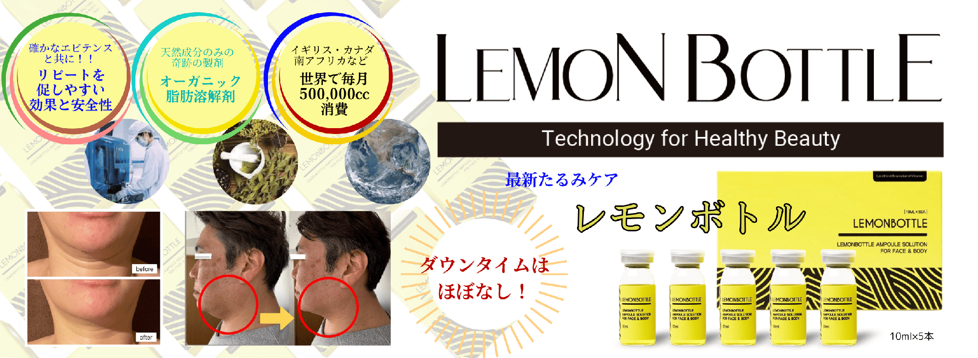 美容商材・機器の開発・販売、エステティックサロンを運営する